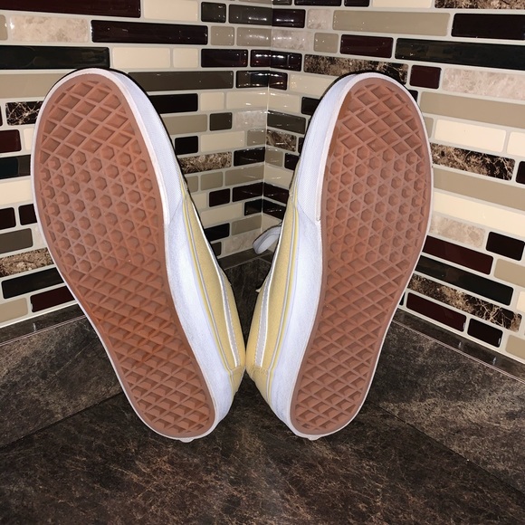 Pastel Yellow Vans - Picture 3 of 5